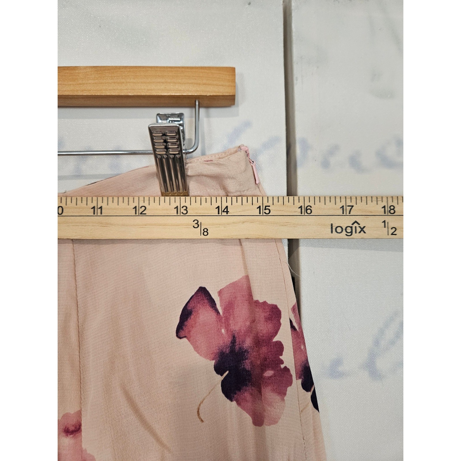 Compagnie Internationale Express Vintage 90s Floral Maxi Skirt Pink Large NWT