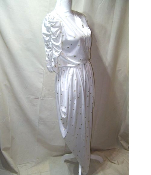 Vintage Diamond&rsquo;s Run Jumpsuit Harem Leg 9/10 Parachute 90&rsquo;s White Y2K