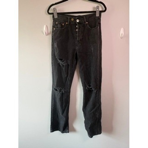 Aeropostale Black Denim 90&rsquo;s Baggy Jeans Women&rsquo;s Size 2 High Rise Y2K