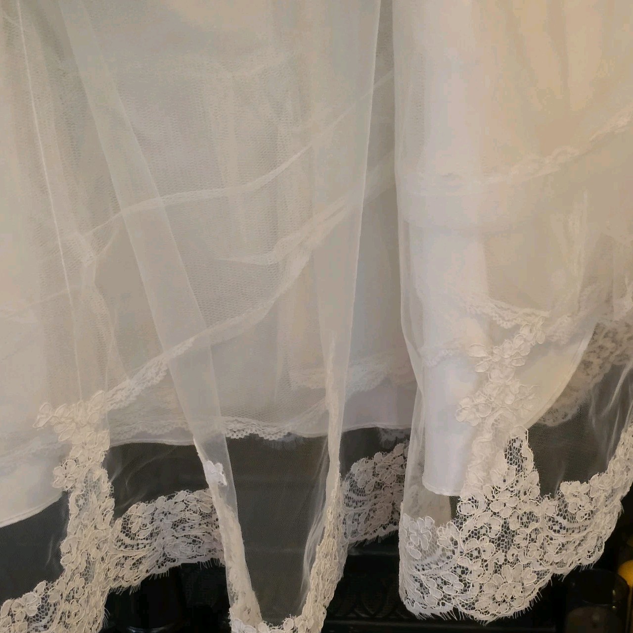 Dolly Couture Retro Full Skirted Wedding Gown Dress Bridal Vtg Inspired