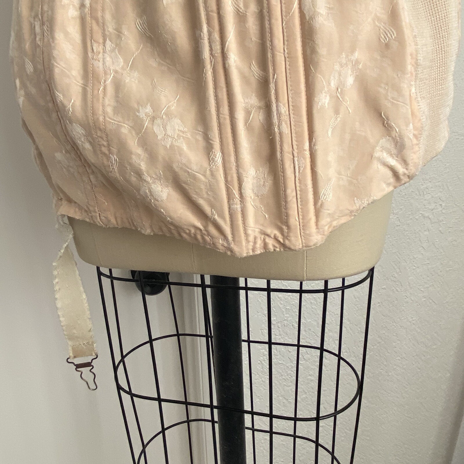 READ Vtg Sears Charmode Corset Girdle Open Bottom USA DAMAGED