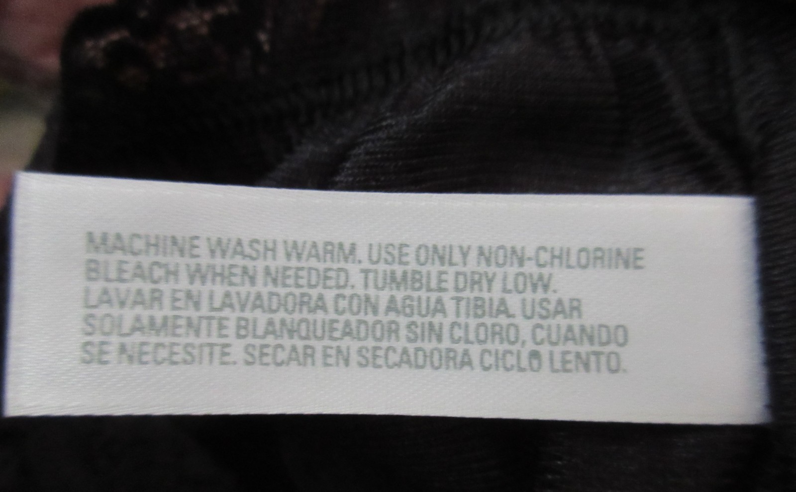 unworn vtg UNDERSCORE lace waist BLACK MEGA HI LEG SISSY sheer panties 6/M