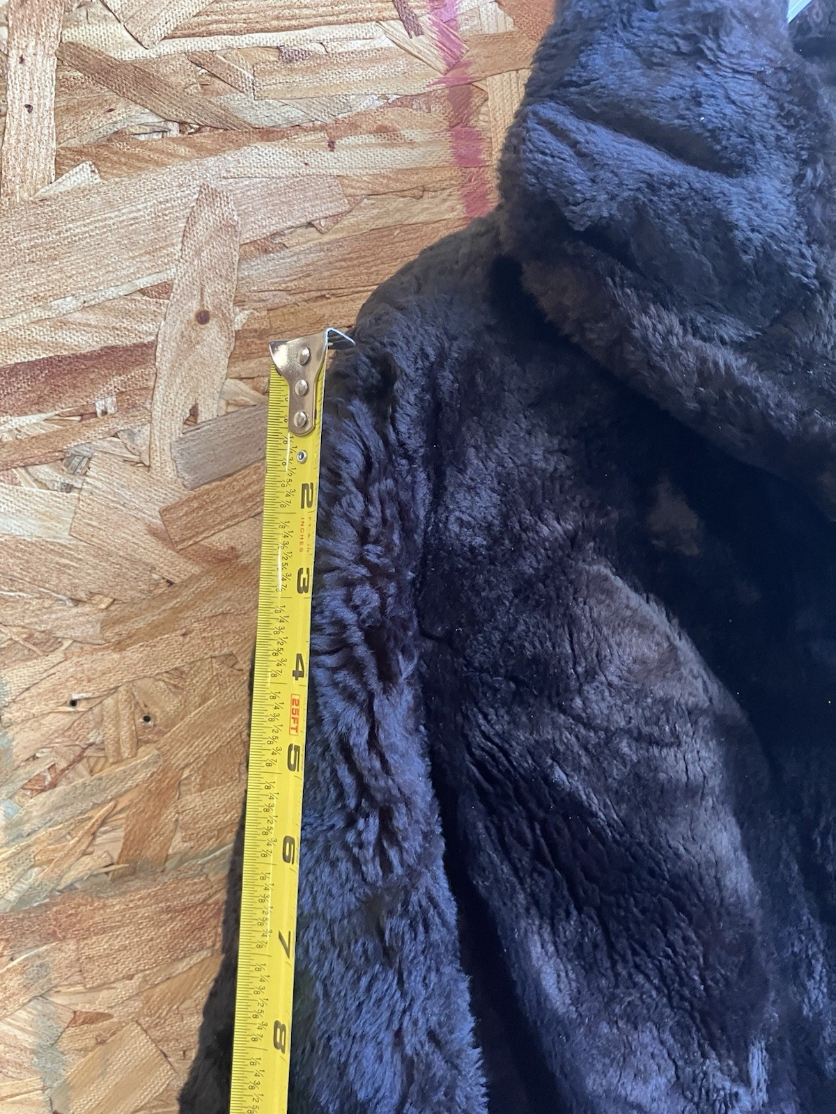 vintage womans fur coat 1970s needs some work no tag old clothing