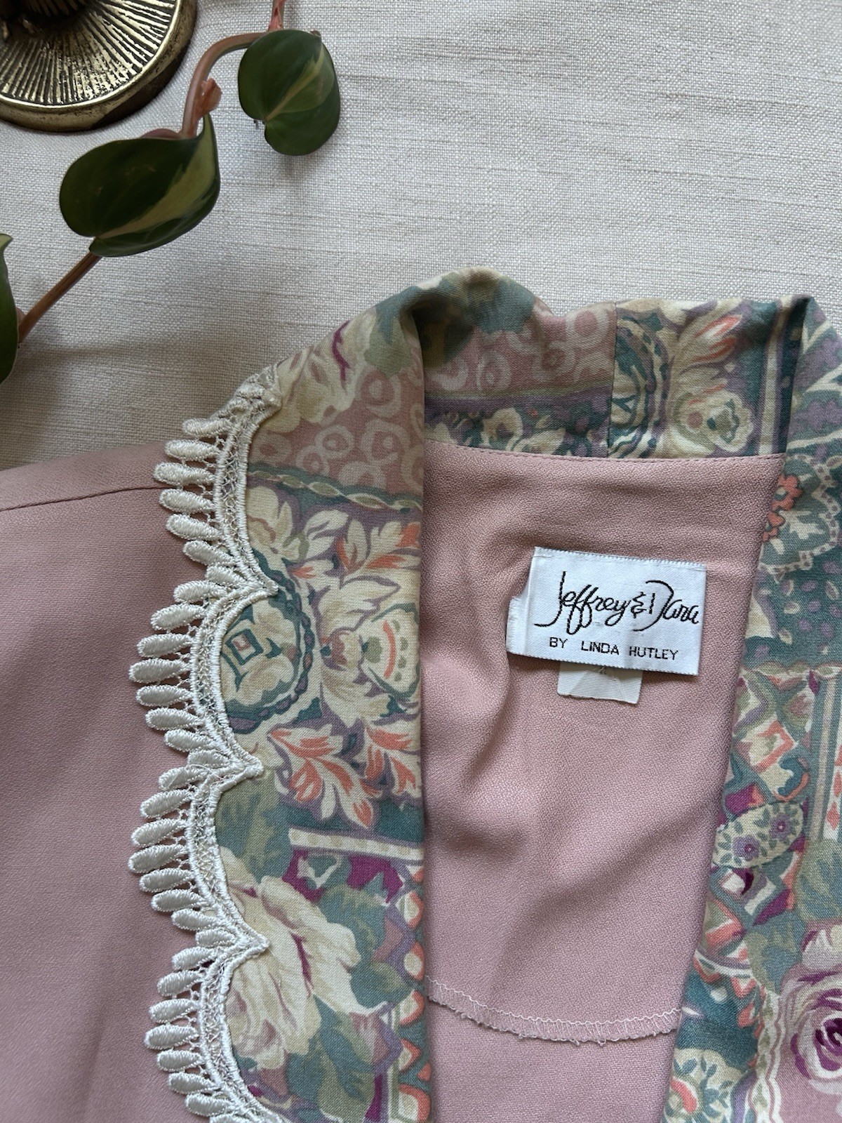 Vintage Jeffrey & Dara by Linda Hutley Women&rsquo;s M Pink Blazer