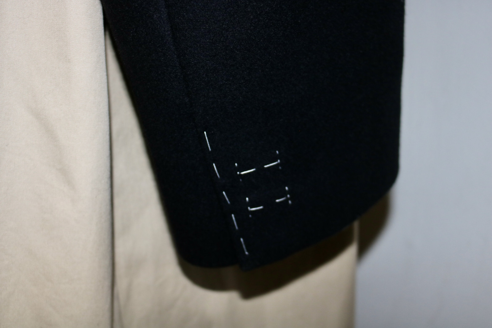 Maison Margiela line 4 work in progress belted trench coat 46