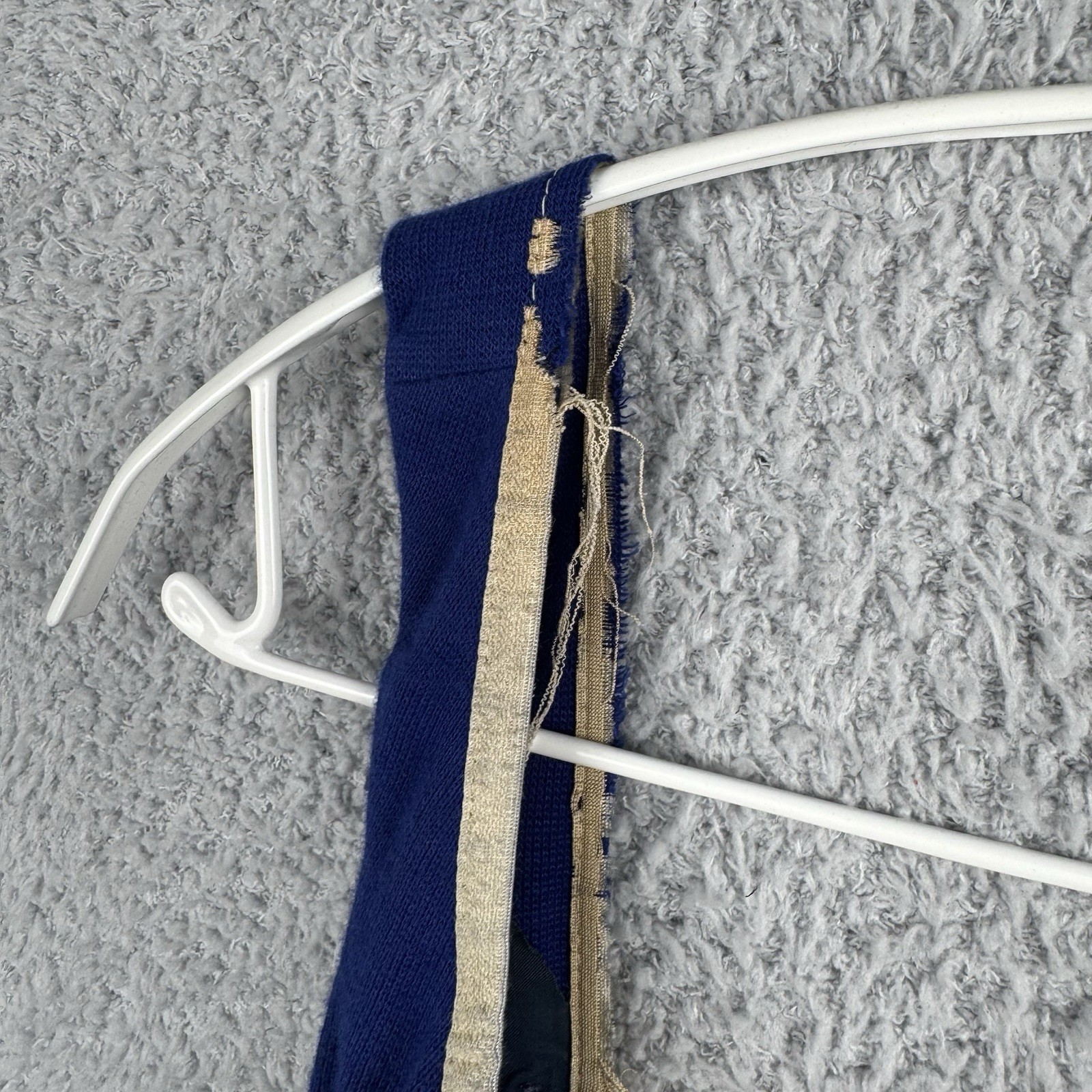 Vintage 50s Rose Marie Reid California One Piece Swimsuit Bodysuit Blue White