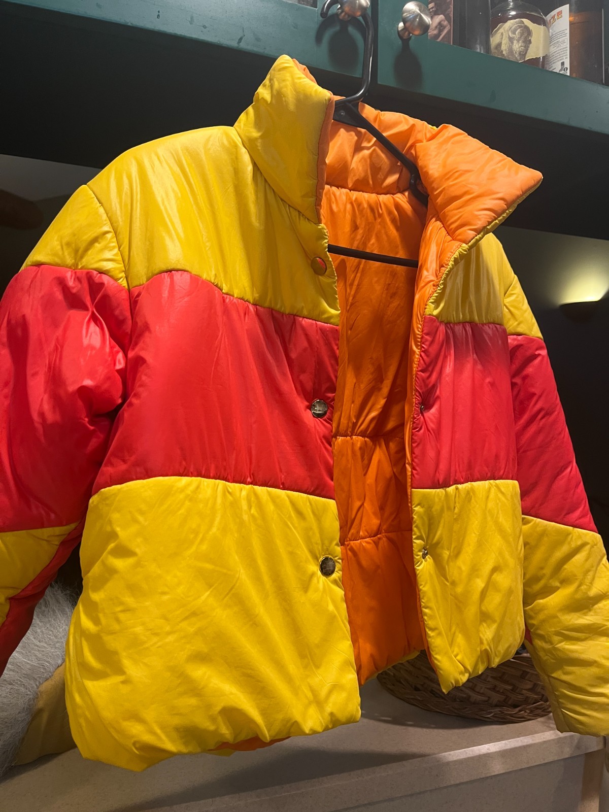 Archival Junya Watanabe Comme des Garçons FW2004 C-Shaped Cropped Puffer Jacket
