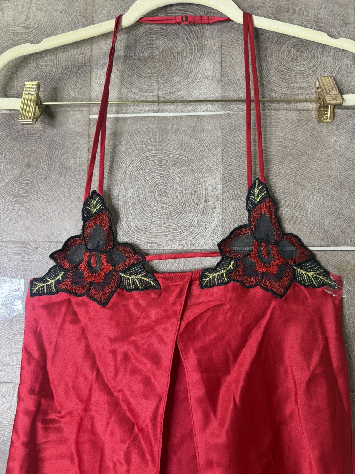 Vintage Y2K Victoria’s Secret babydoll sheer halter lace lingerie top