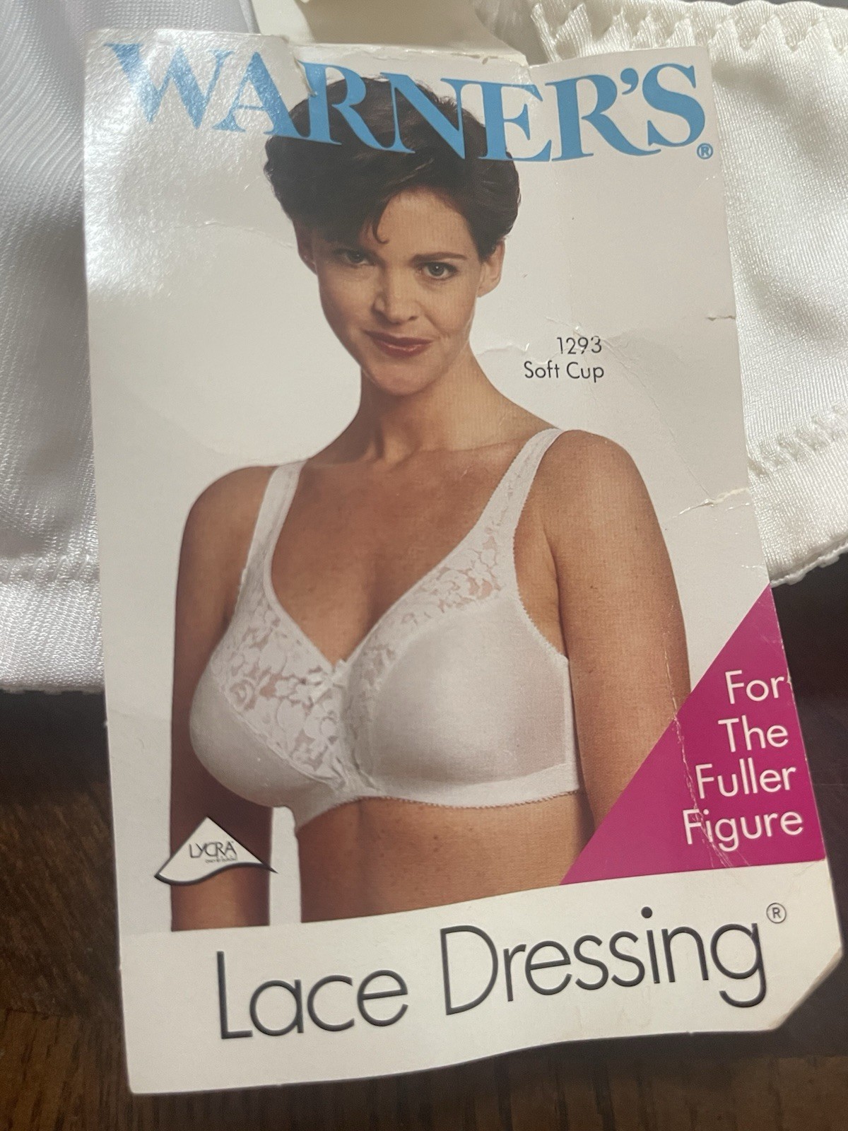 Vintage Warner&rsquo;s Bra 38B Lace Dressing NWT Soft Cup