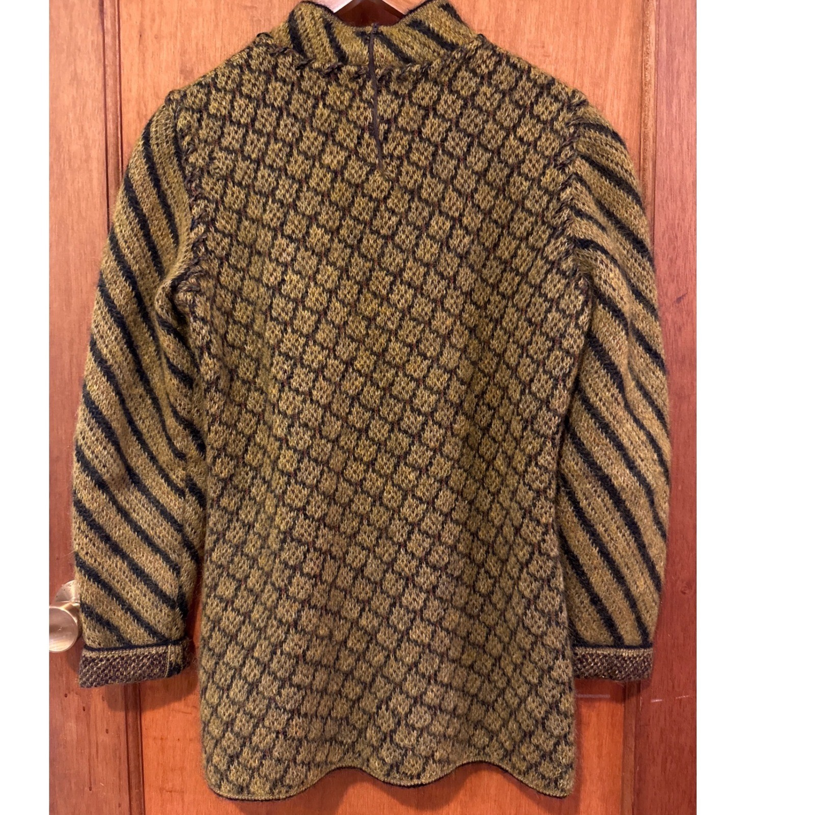 Emanuel Ungaro Parallele Paris vintage sweater Medium knit wool tunic 90s retro
