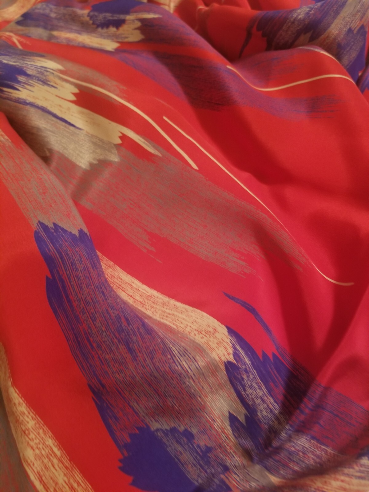 SILK Fabric Designer/Multi Color HIGH QUALITY Shanghai Japan 4yd Beautiful