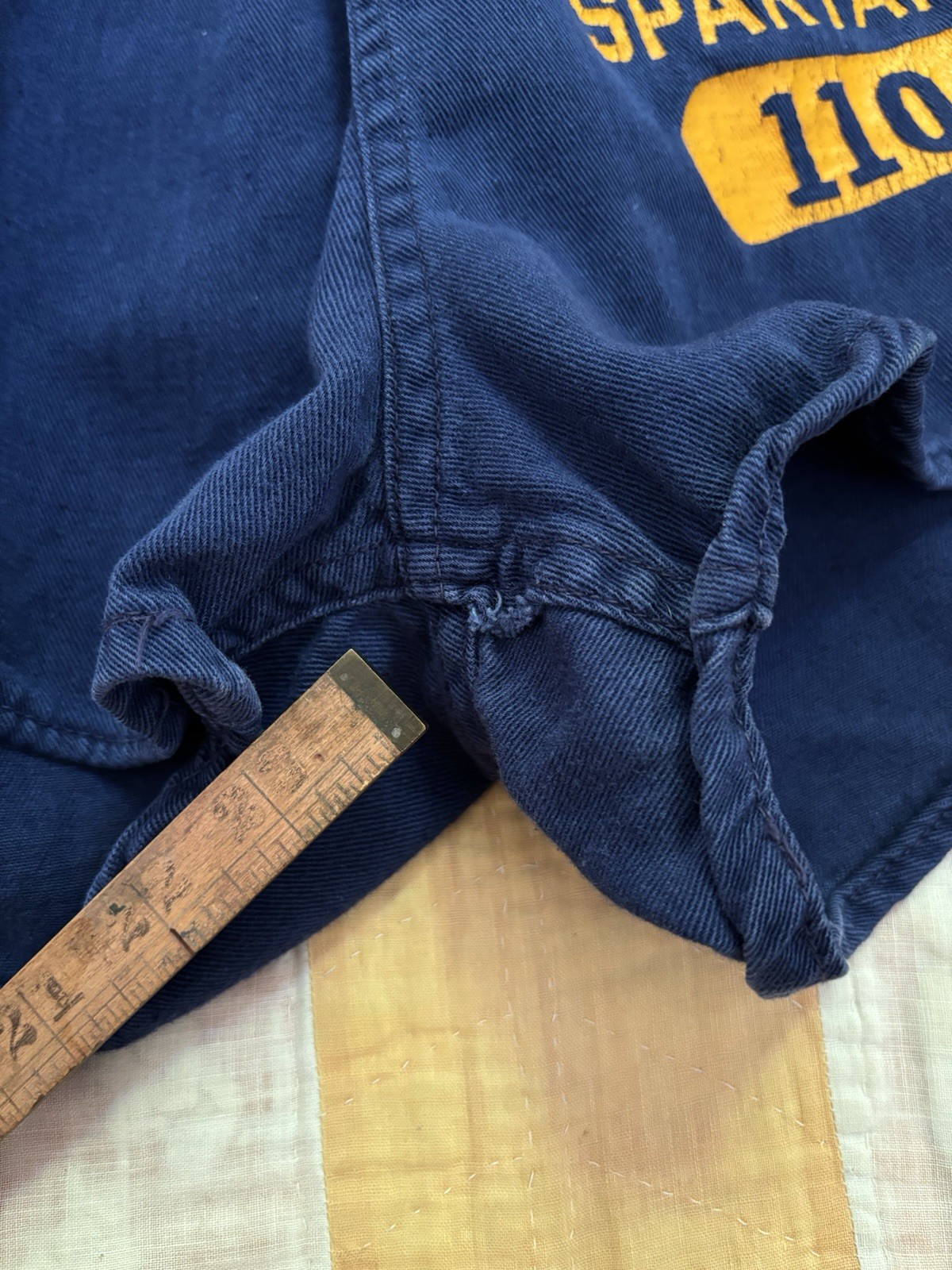 Vintage 50s 60s Russell Southern Gym Shorts Size Medium Sportswear Cotton Track