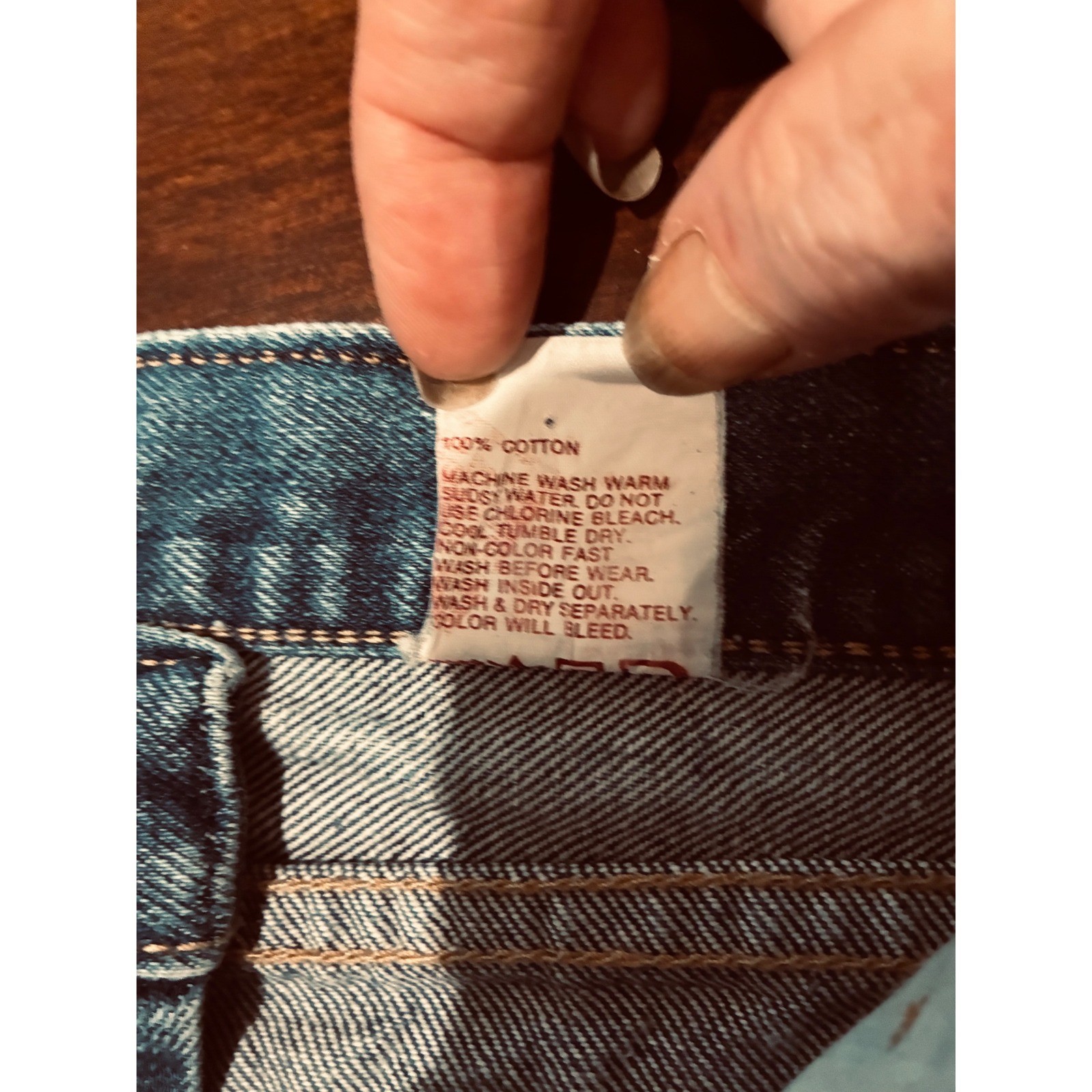 Vintage Gasoline Jeans Womens 30×33 High Waist Acid Wash Straight Leg Denim USA