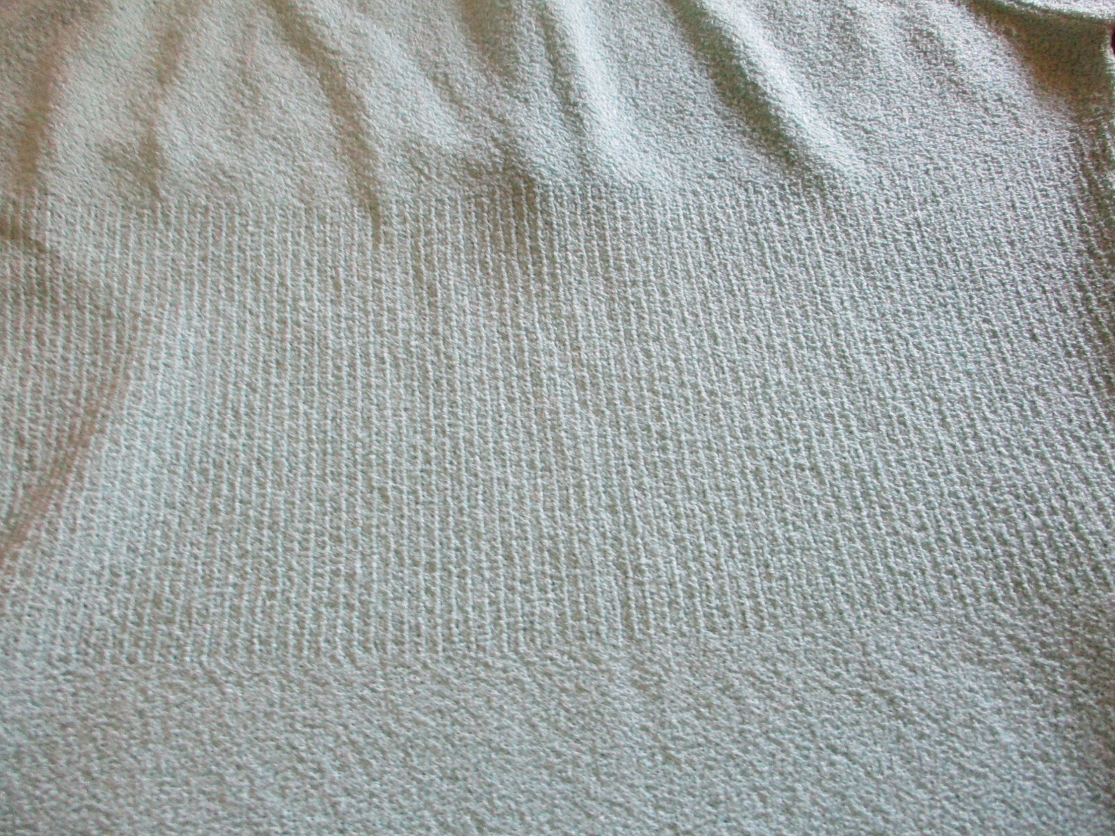 Talbott Travler Full Fashioned Dacron Polyester Dress Stretch Knit -S 8 Aqua VTG