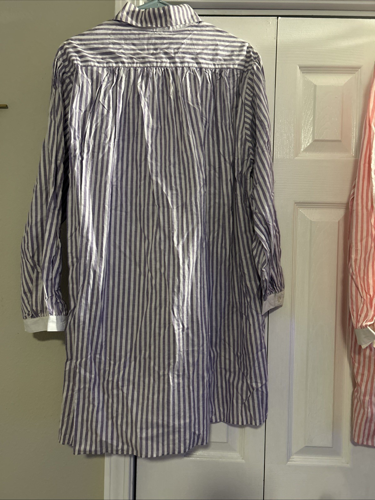 VTG Cherokee Striped Long Cottagecore Sleep Shirt Lot Of 3 NOS Deadstock 80s 90s