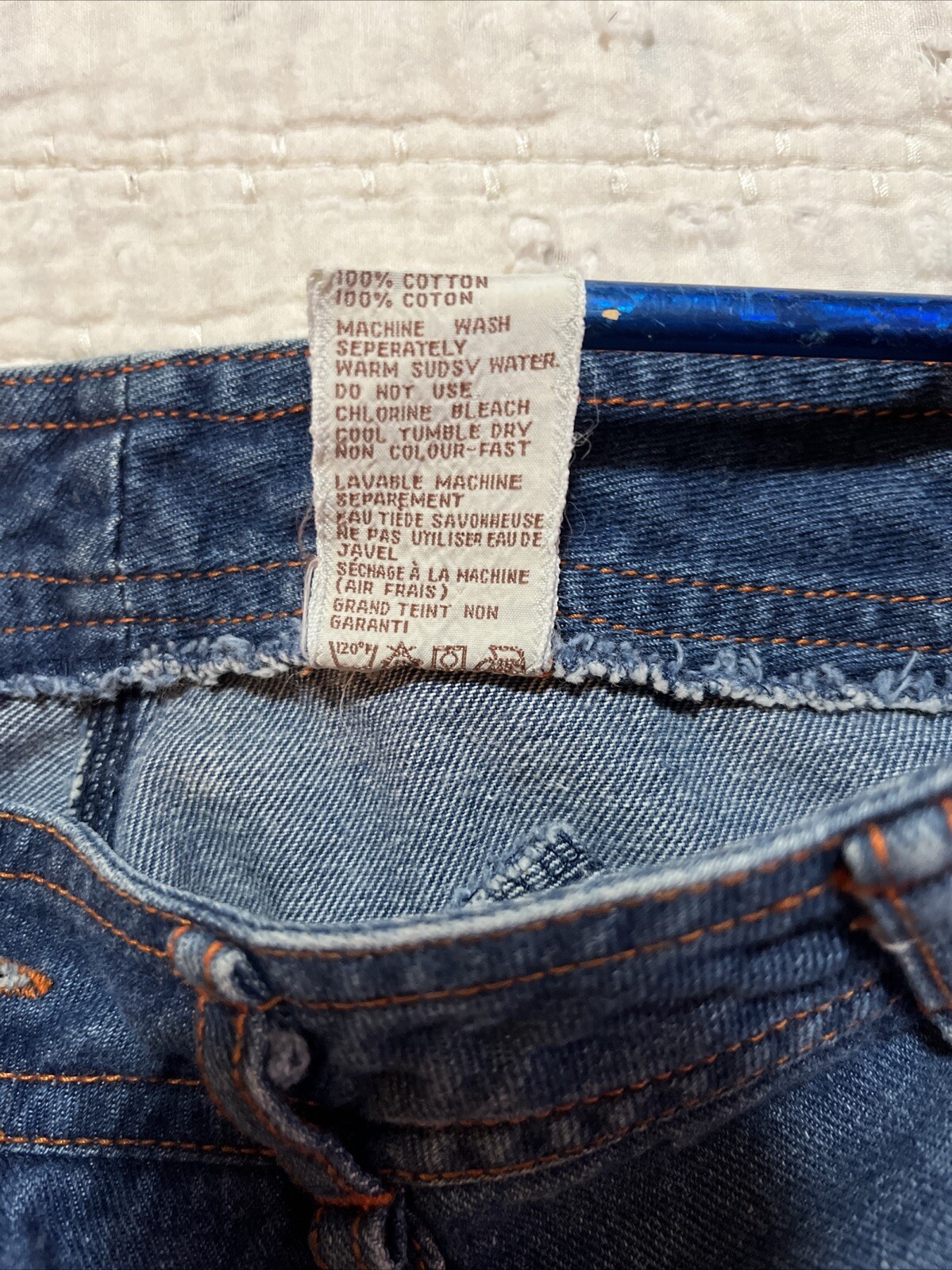 True Vintage Vintage N&rsquo;est Ce Pas? Womens 70s 1970s Size 26×27 High Waisted