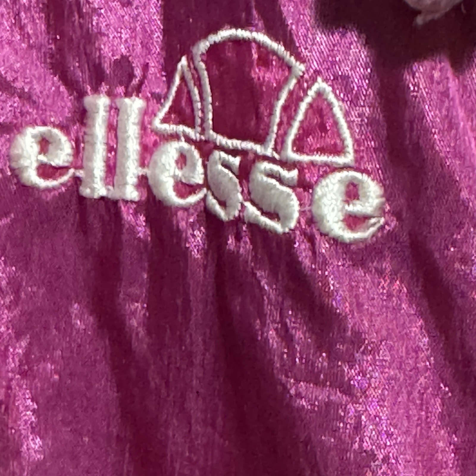 Ellesse Windbreaker Jacket Women&rsquo;s Size 1 Colorful Vintage 1980s SEE DESCRIPTION
