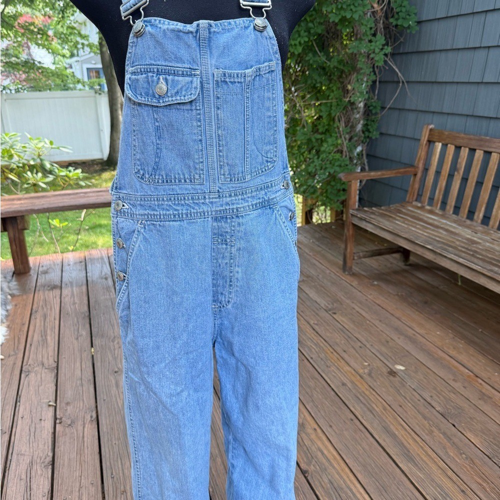 Vintage 1990s GAP Denim Overalls | Light Wash | Women&rsquo;s | Made in USA Style
