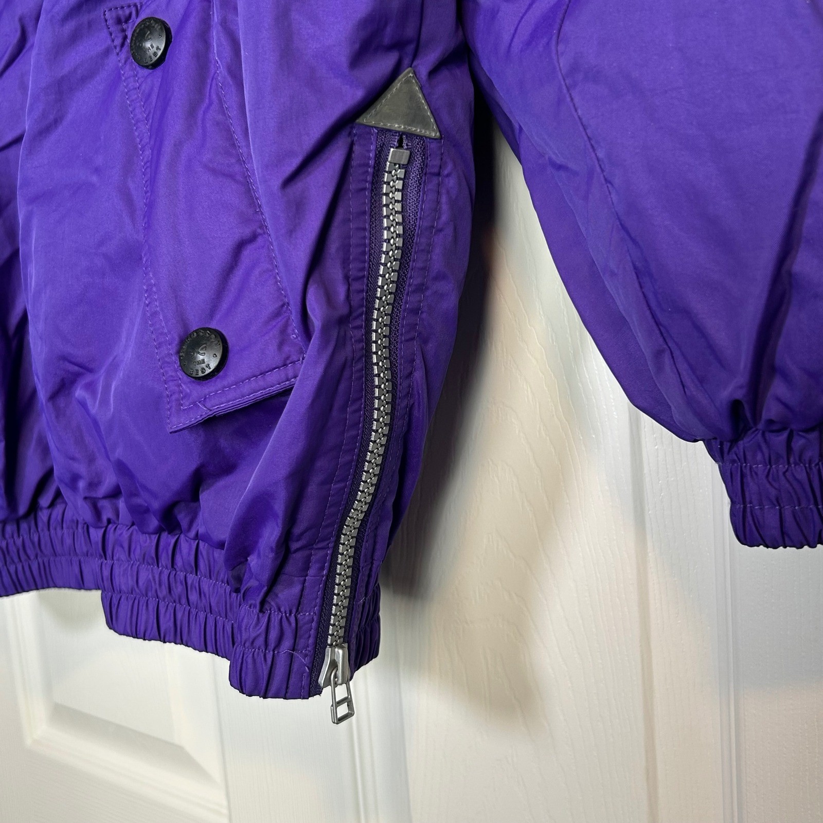 Vintage Davidsson USA Ski Jacket Womens XS Neon Colorblock Pullover 80s 90s