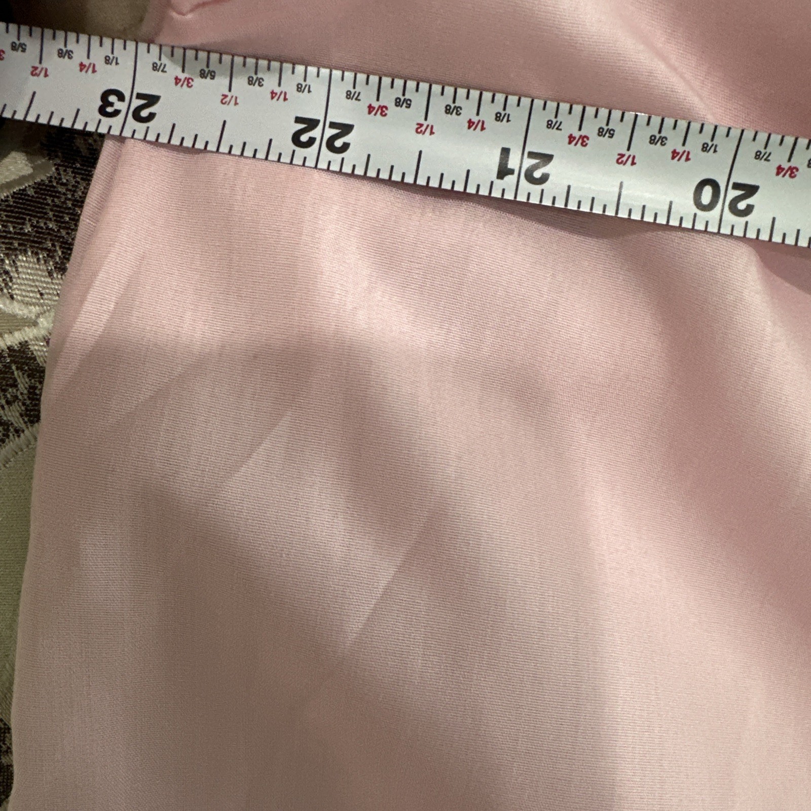 Sears The Comfort Coat Pink Embroidered House Dress Duster Robe Cottagecore Sz16