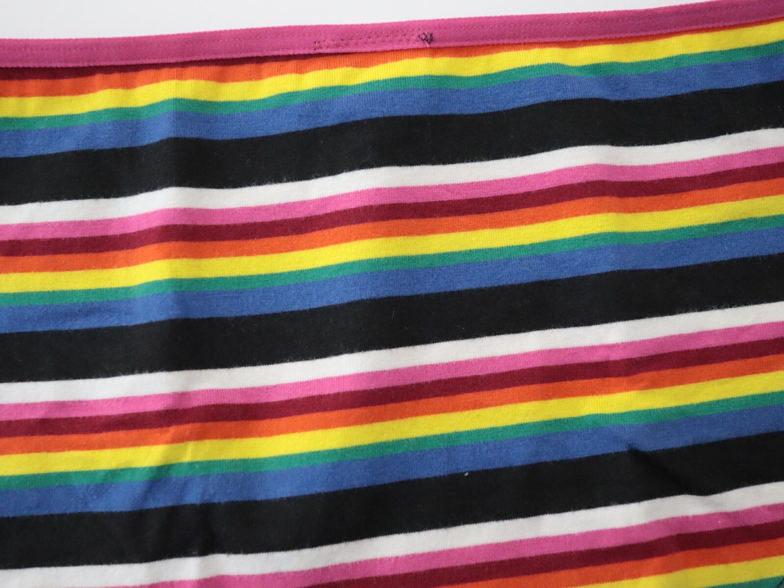 VTG Victoria&rsquo;s Secret PINK Rare Pattern Stripe Hipster Panty SMALL