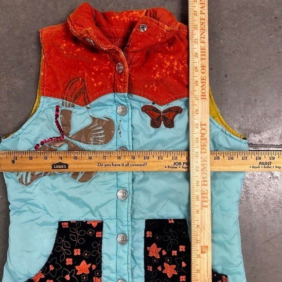 Sick Vintage 2000&rsquo;s Butterfly True Religion Streetwear Vest