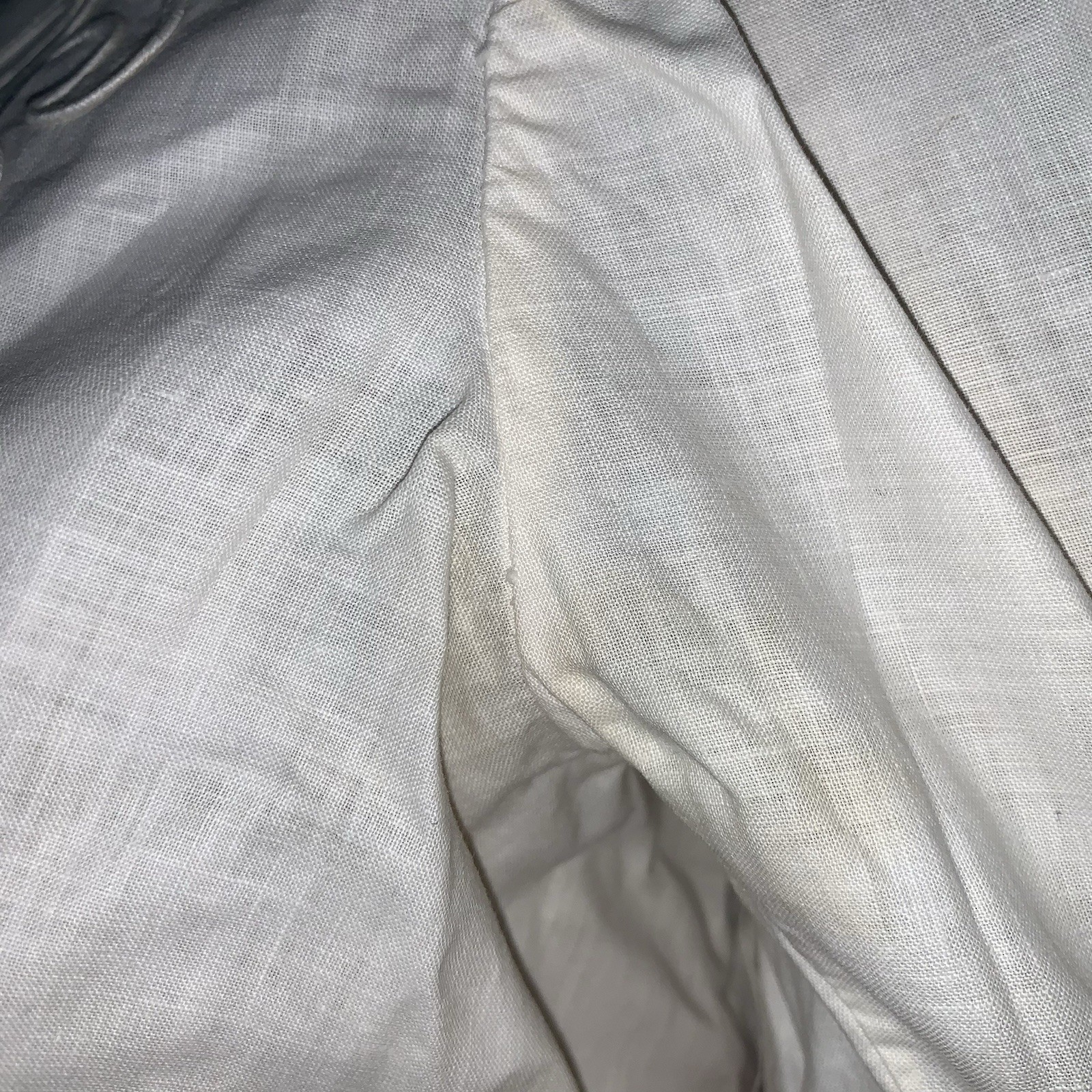 Unusual Find! Early 1900s Cotton Spring Summer Blouse With Piping Detail