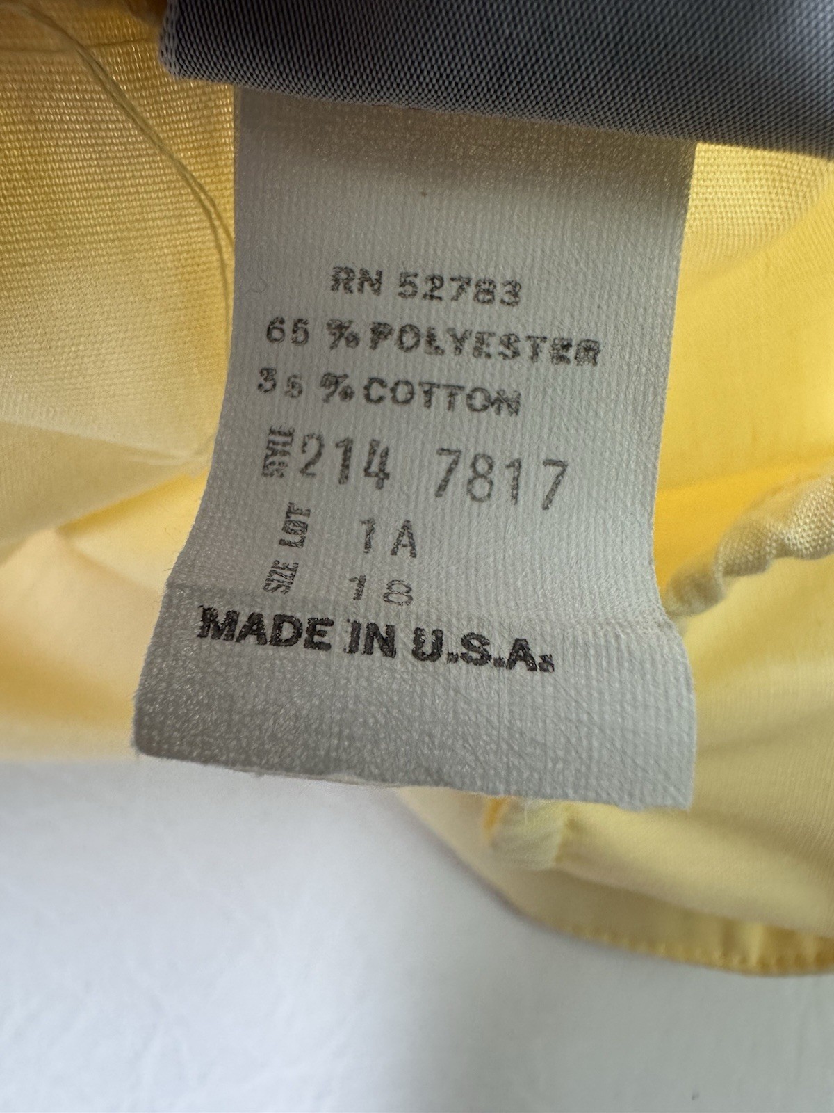 Vintage JC Penney Dress Womens Size 18 Midi Empire Waist Pintuck Bodice 70s