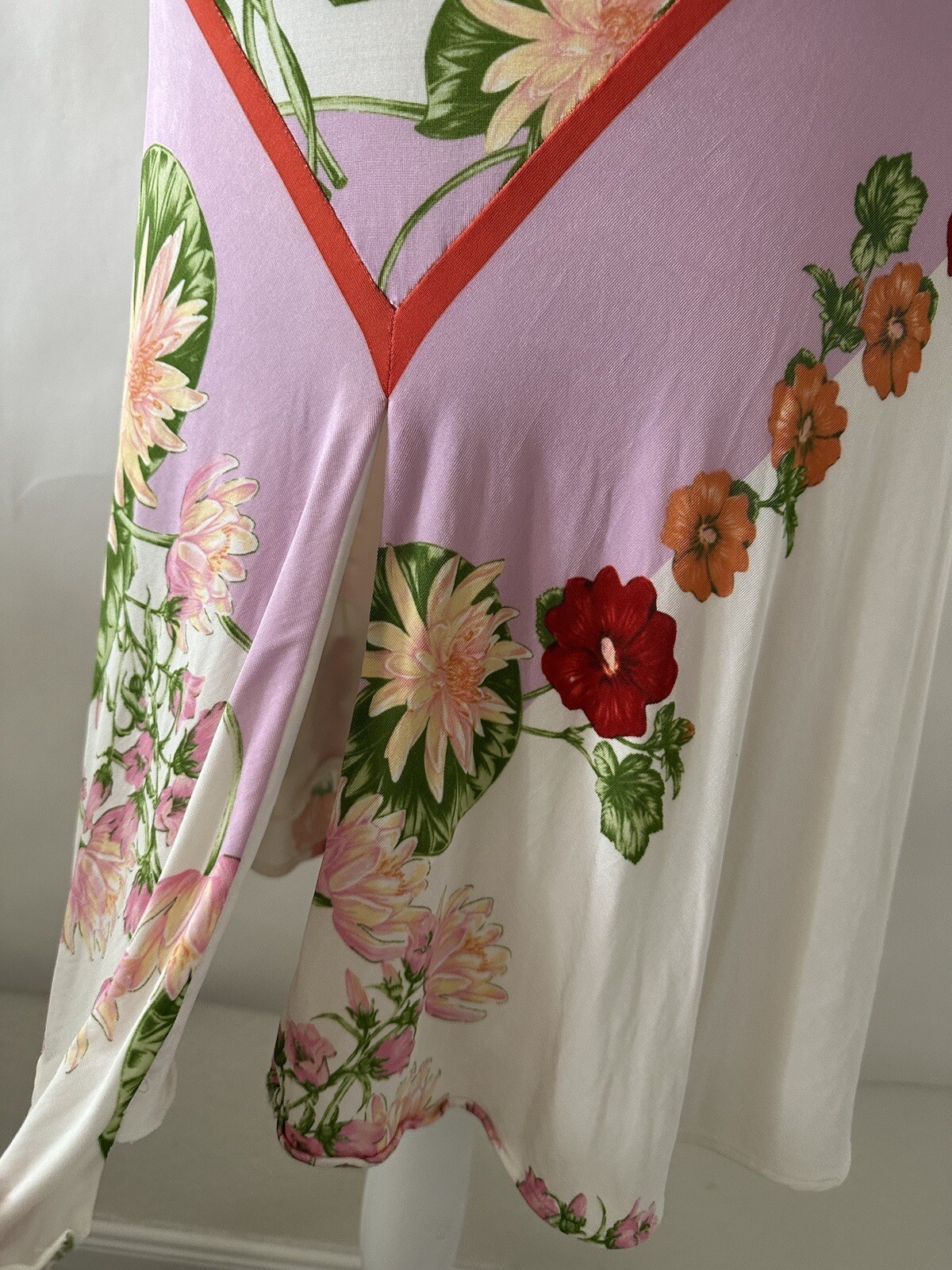 Vintage Versace Early 2000’s Halter Dress Floral New York Fashion Bratz Fairy 38