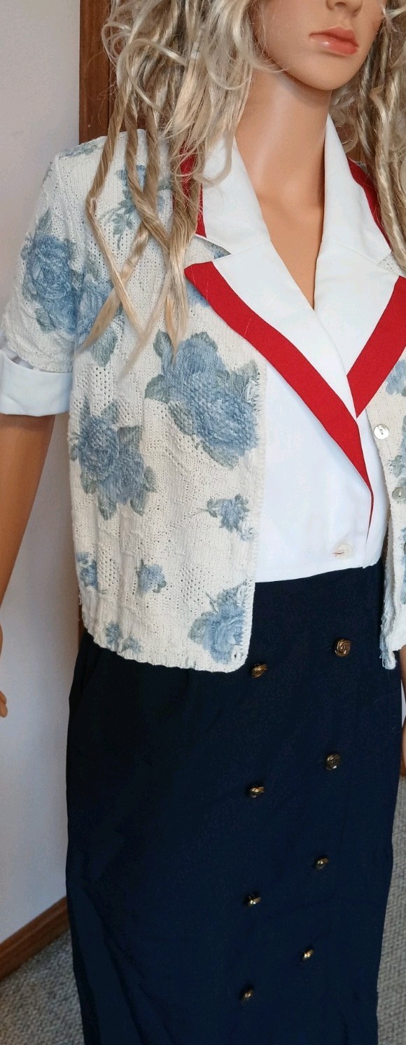 Authentic Preppy Mod90s 1-piece versatile dress. « WPGordon » HQ-EVC Size 4.