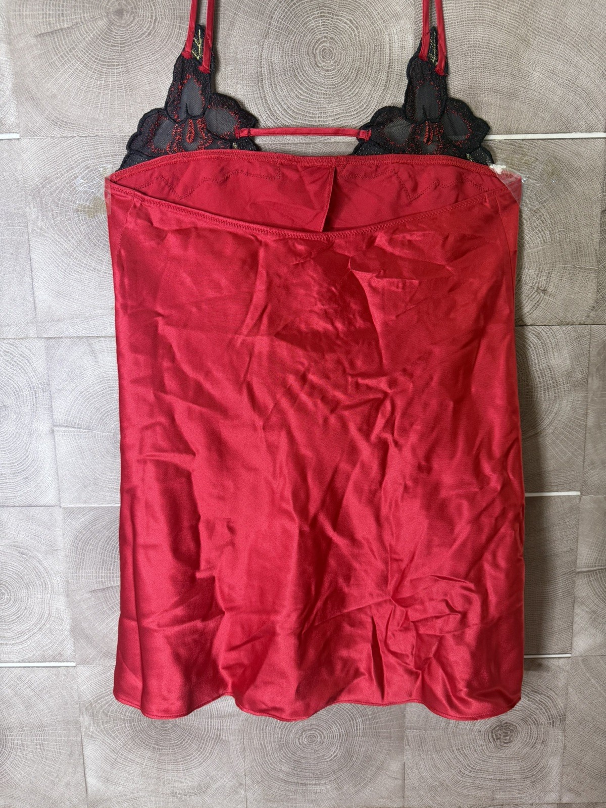 Vintage Y2K Victoria’s Secret babydoll sheer halter lace lingerie top