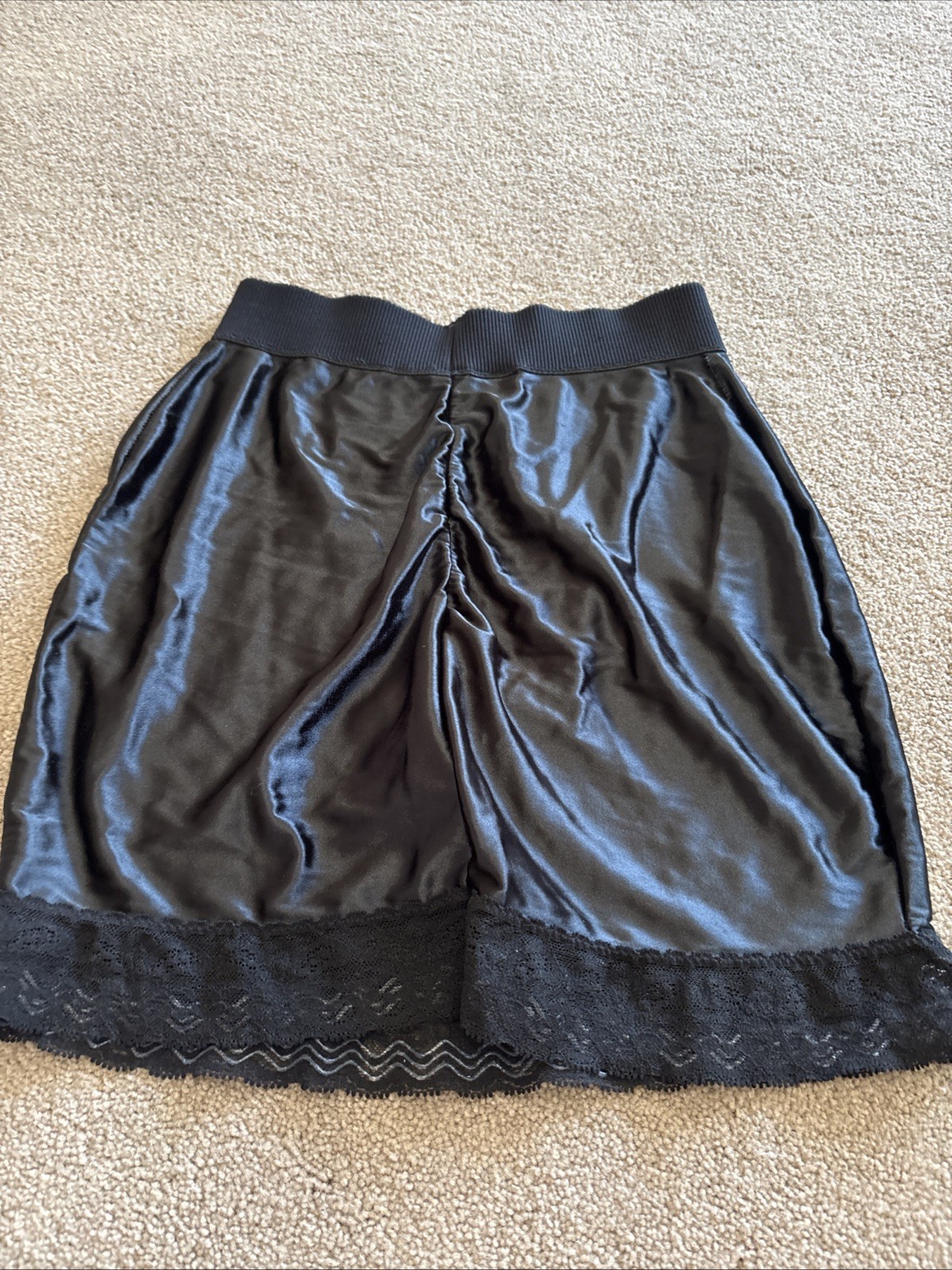 Lady Lynne Size Medium Black Half Slip