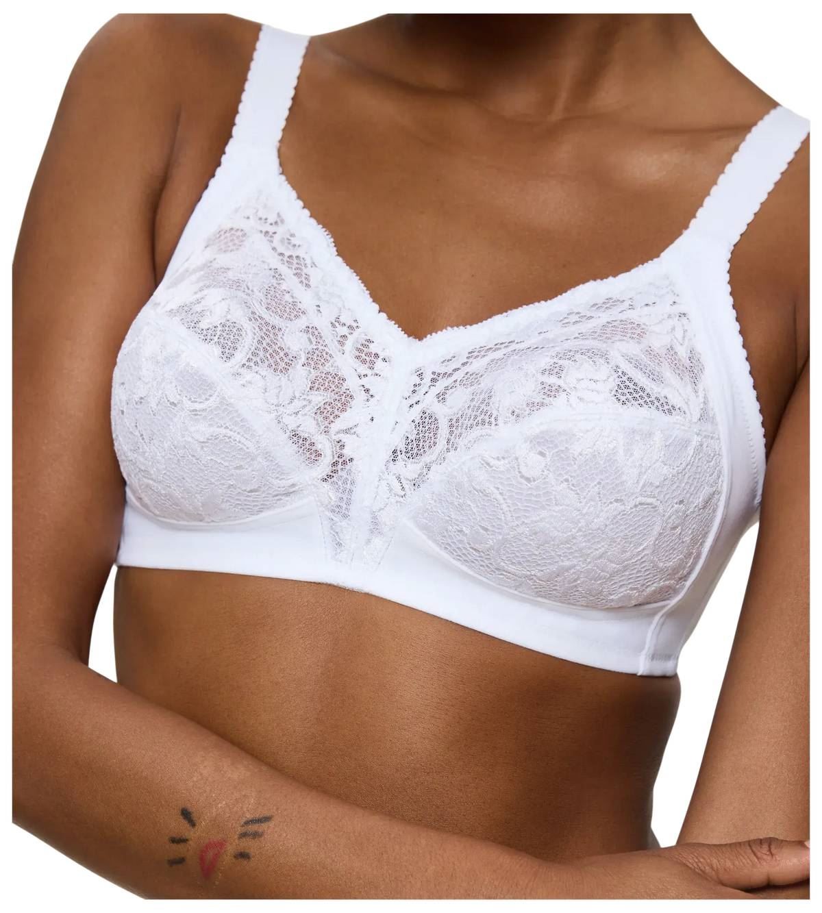 Triumph Womens Delicate Doreen Non Wired Bra – White