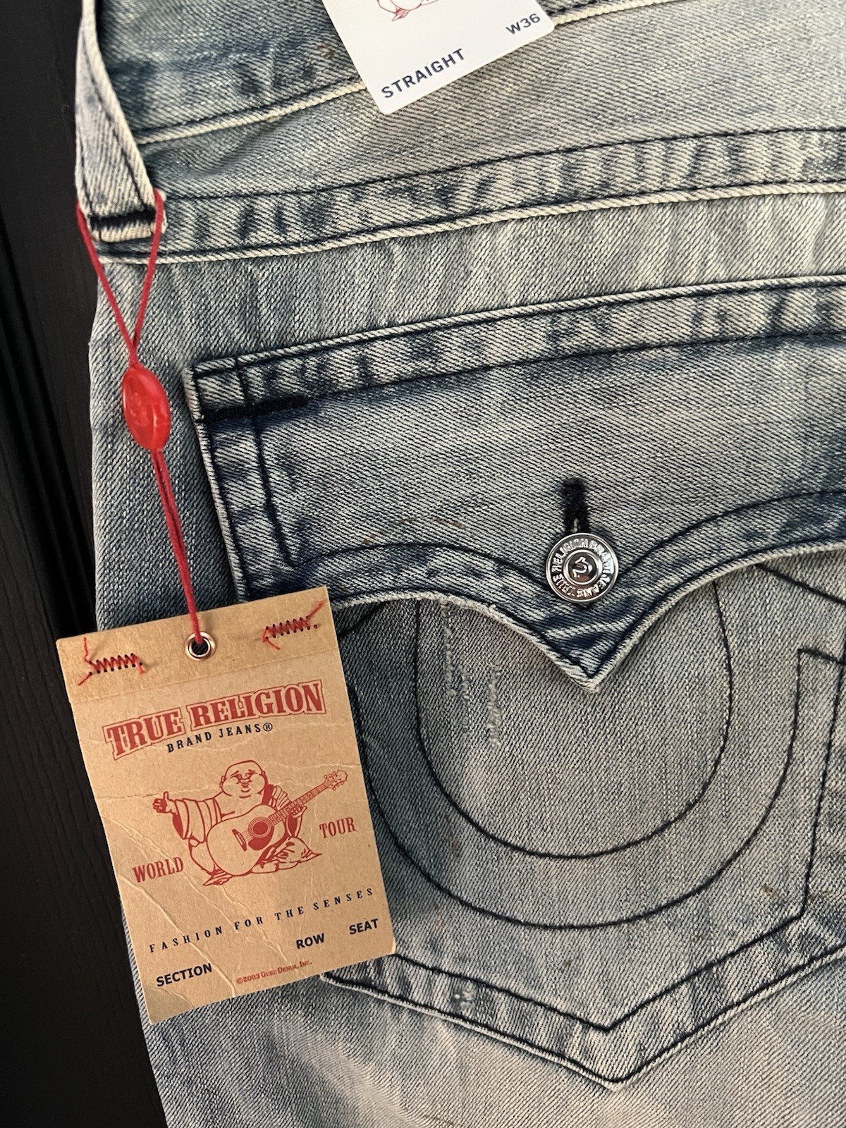 True religion Size 36 Straight Jeans