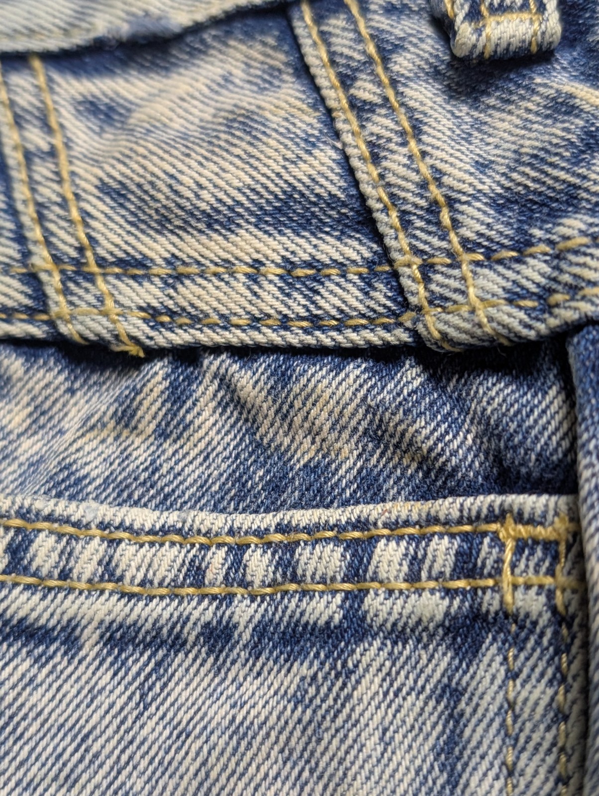 Vintage 1980&rsquo;s P.S. Gianto Women&rsquo;s Acid Washed Slim Fit Jeans Size 8 Regular