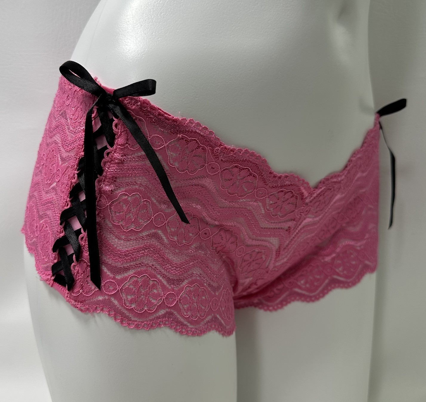 Vintage Y2K Native Intimates Lace Hipster Corset Panties Women’s Size Large 7