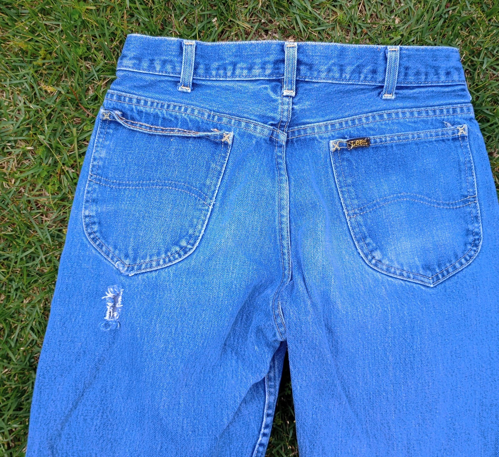 Vintage LEE Rider, Black Label Women&rsquo;s Blue Jeans Size 31 Waist, 32 Inseam