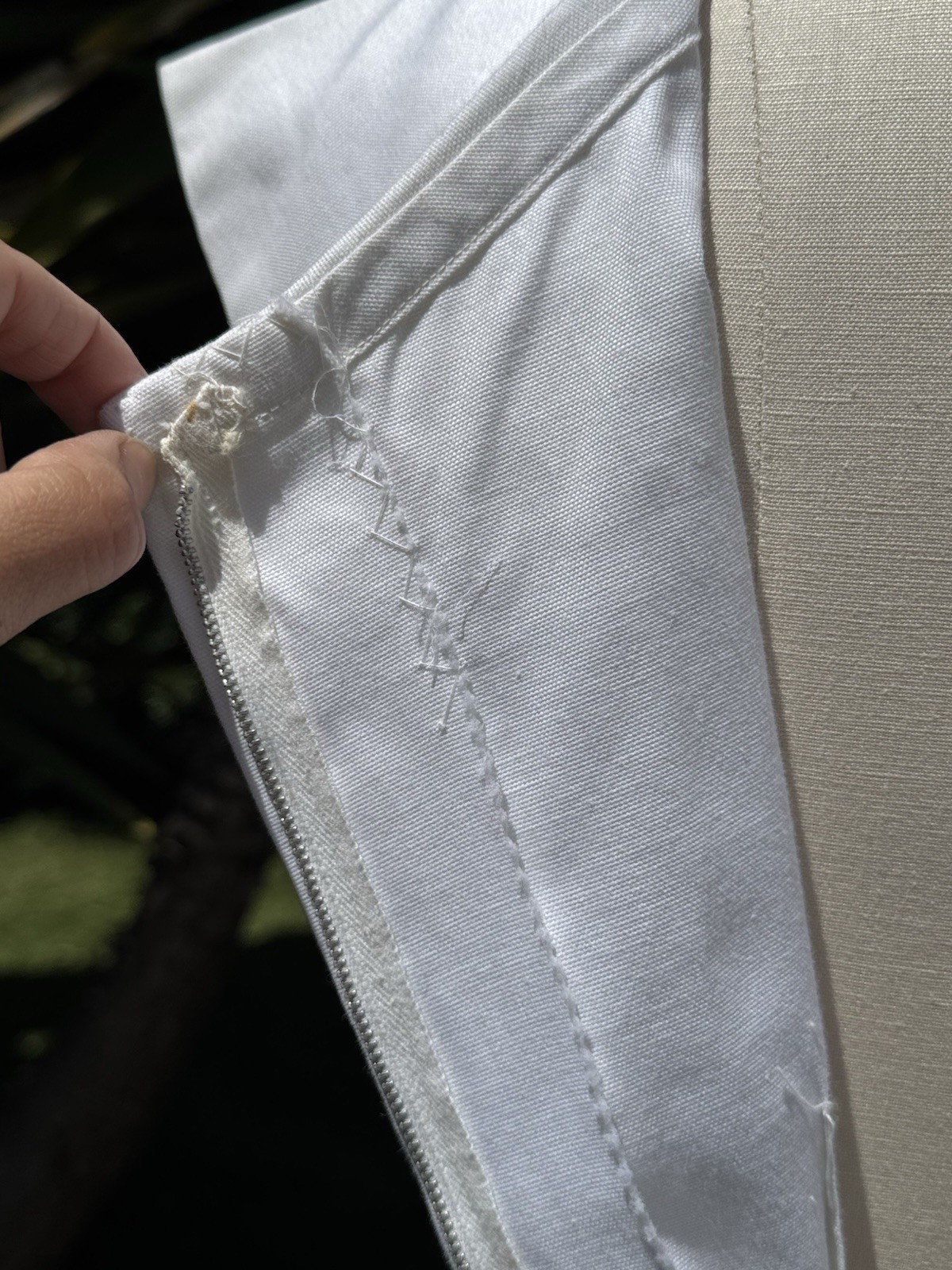 Vintage 60s Minimalist Pencil Wedding Dress Bridal Xs S