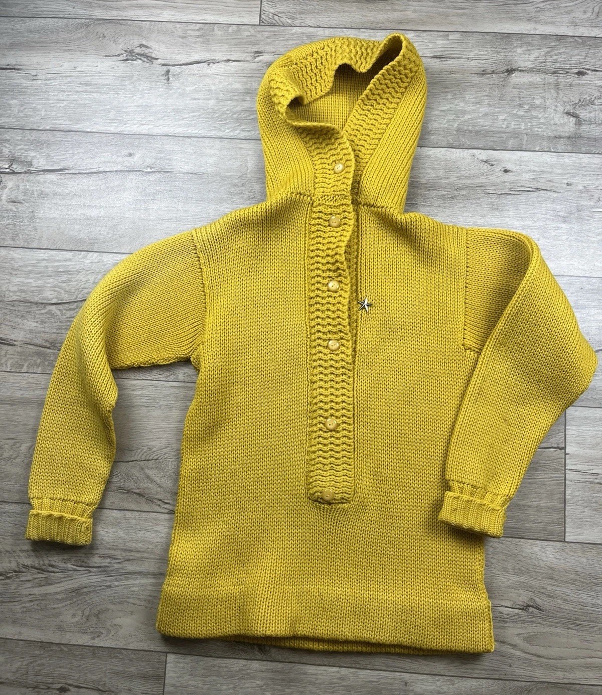 True Vintage 40s Knit Wool Geistex Geist & Geist NY USA Cardigan Sweater 1940s
