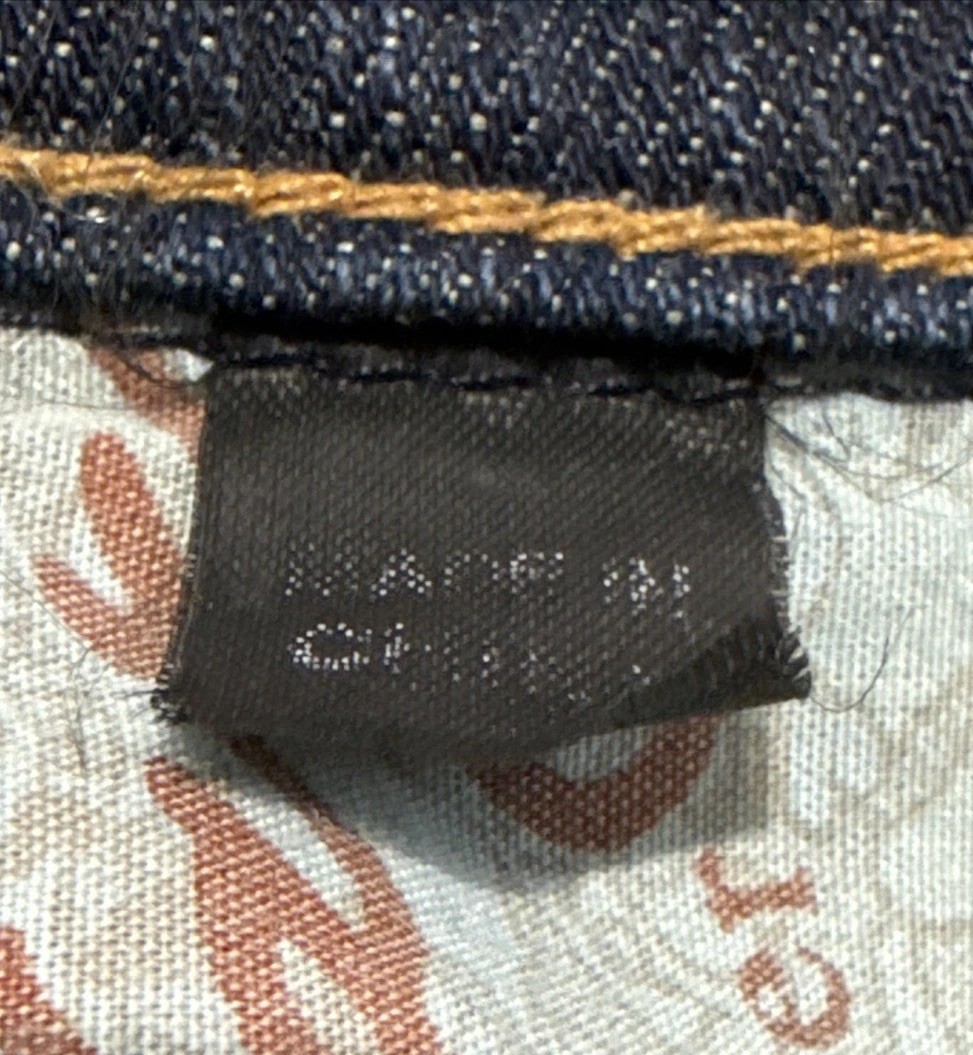 Vintage Ed Hardy Love Kills Slowly Distressed Jeans Size 22 See Description