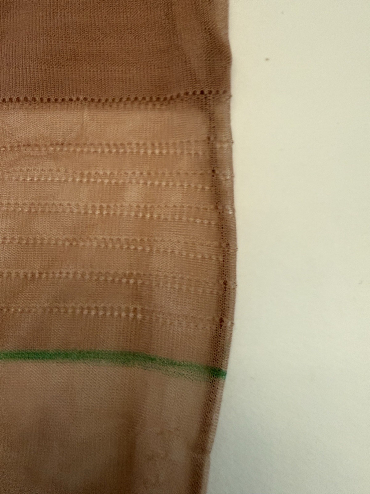 Vintage Seamed Flat Knit Stockings 2 Pairs 35 And 33 Inches Long