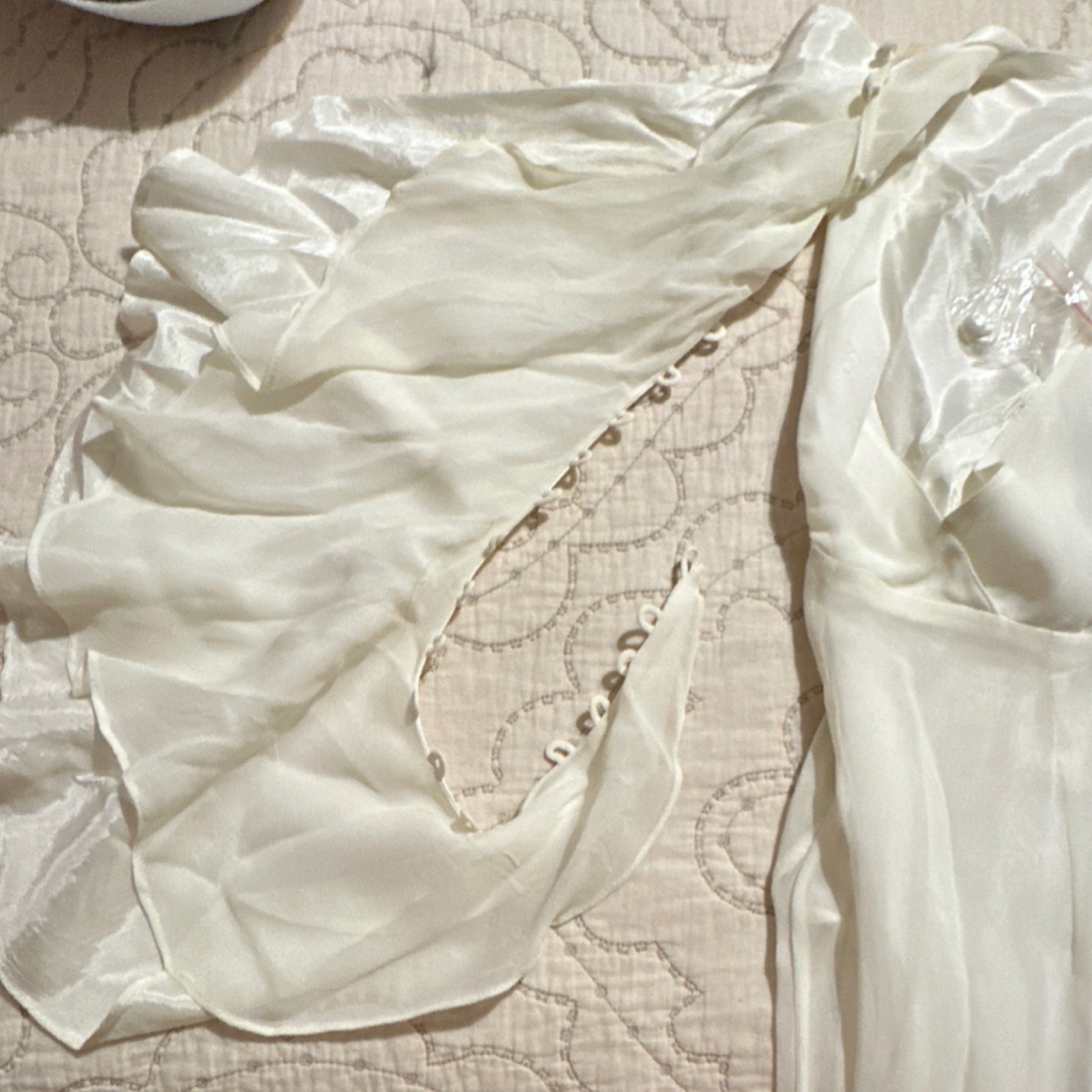 ASOS Bridal Wedding Dress White Regular Size US 14 UK 18 EU 46
