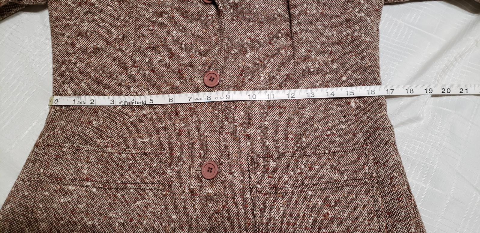 Vintage Pendleton Pant Suit Size 14 pants/jacket – rust color
