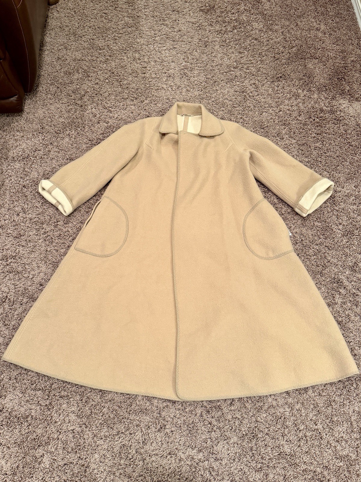 Vintage Wetherall Women&rsquo;s Wool Cape-style Coat Size 14 England- Excellent