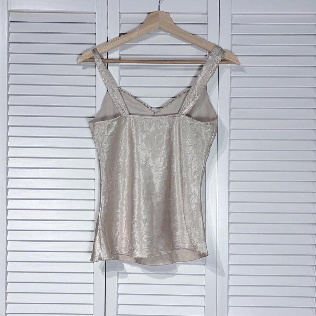Champagne babydoll top