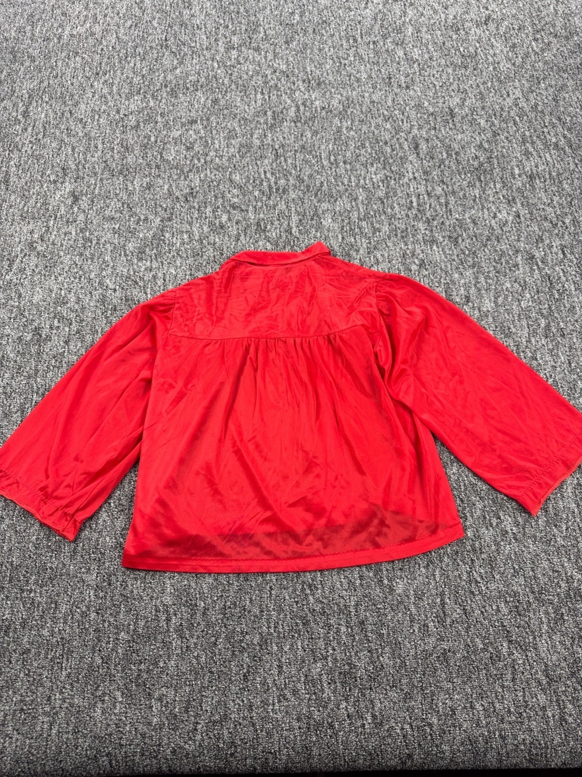 Vtg Sears Top Women Large Cherry Charmode Babydoll Lingerie Chemise Nightgown