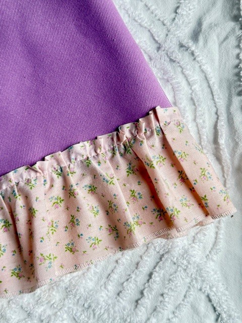 Handmade Vintage Polyester/Cotton Skirt-Size Small-Spring Retro Wear