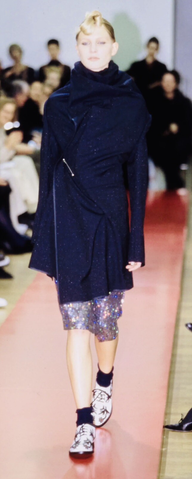 Comme Des Garcons 1999 A/W Runway Sequin Sheath Cocktail Evening Dress