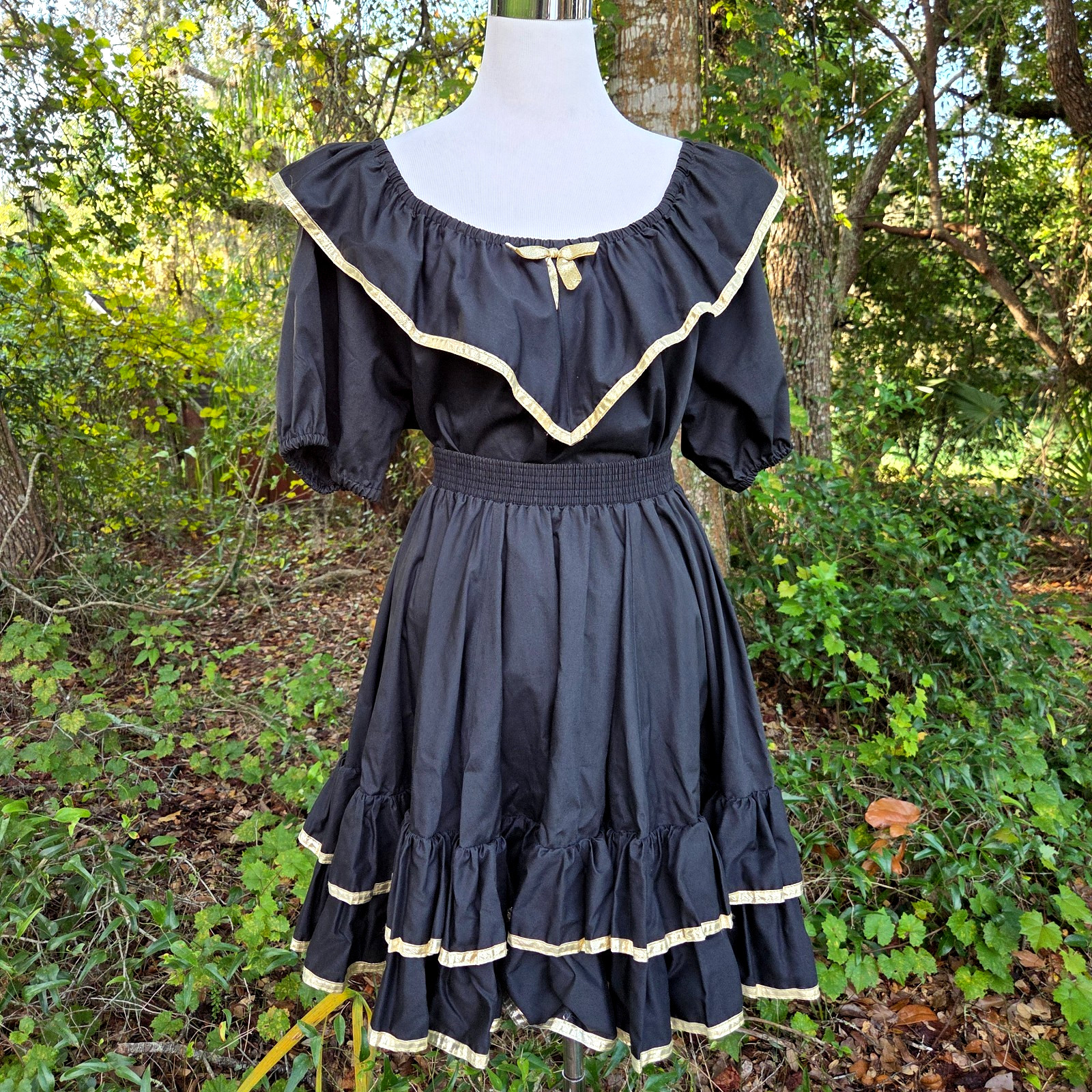 Vintage Malco Modes Square Dance Petticoat Skirt Top Set Rockabilly Petite P