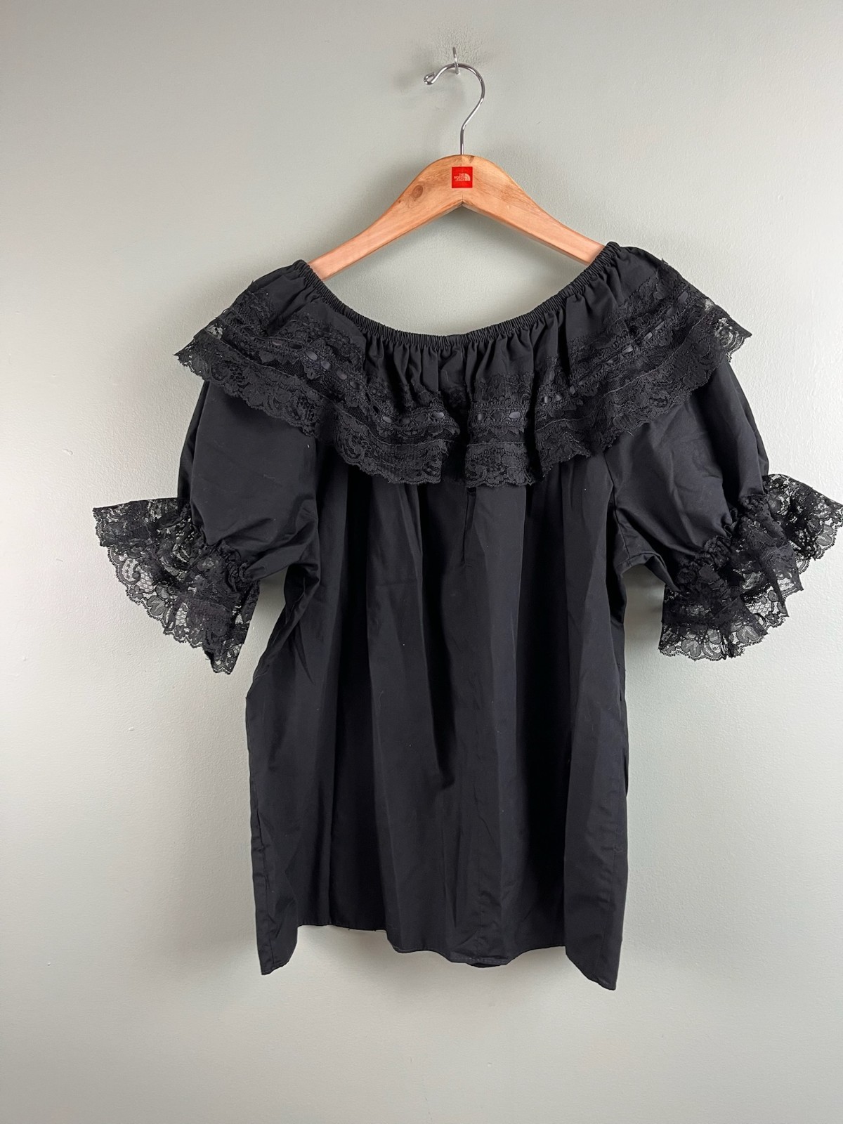 Partners Please! Malco Modes Square Dance Skirt & Blouse Size XL Black VTG